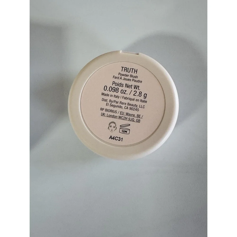 Rare Beauty Soft Pinch Luminous Powder Blush Truth 2.8g Full Size NEW